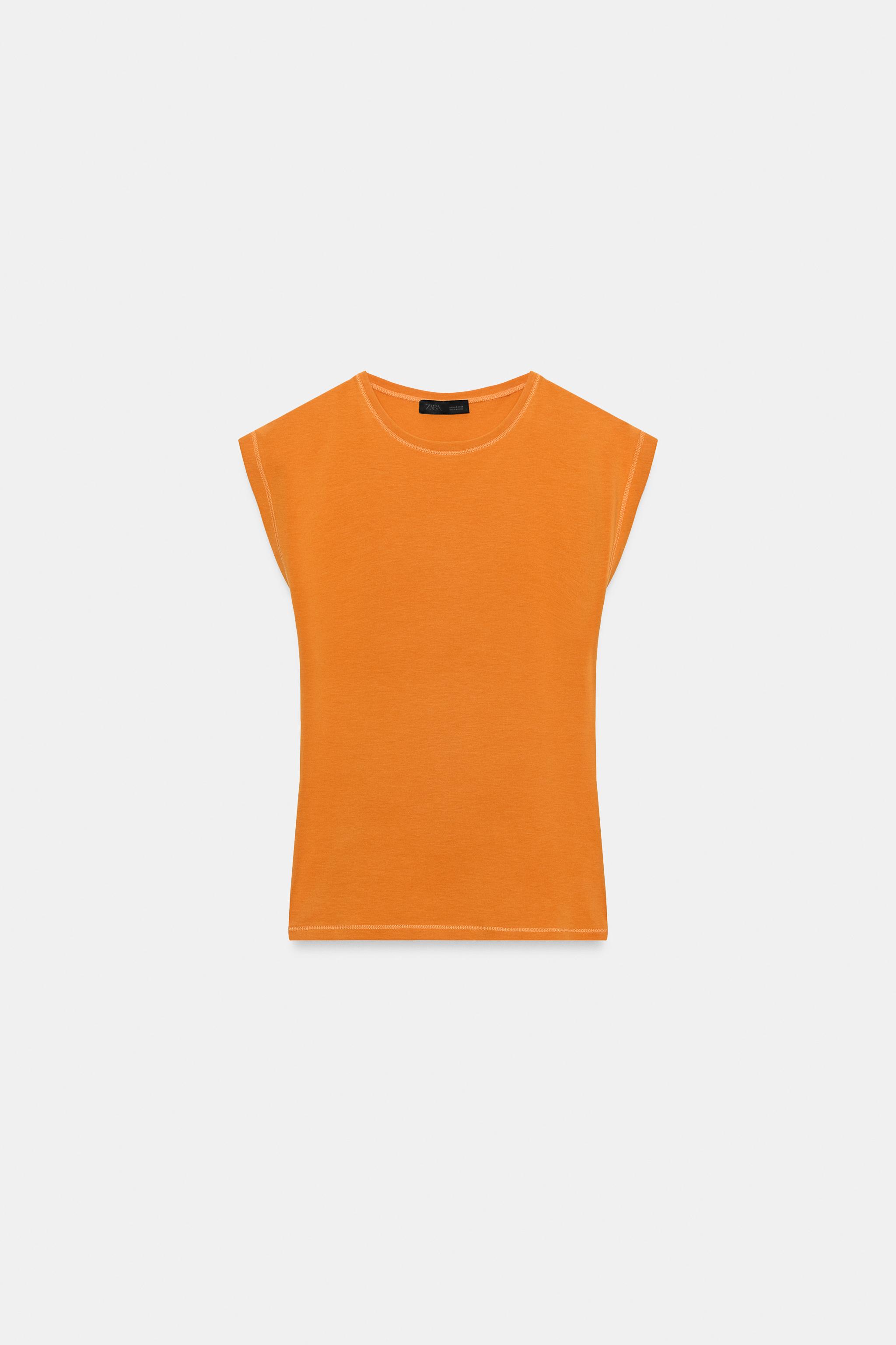 COTTON BLEND T-SHIRT
